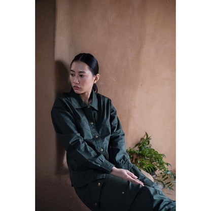 The Terra tribe Olive Arizona Shirt