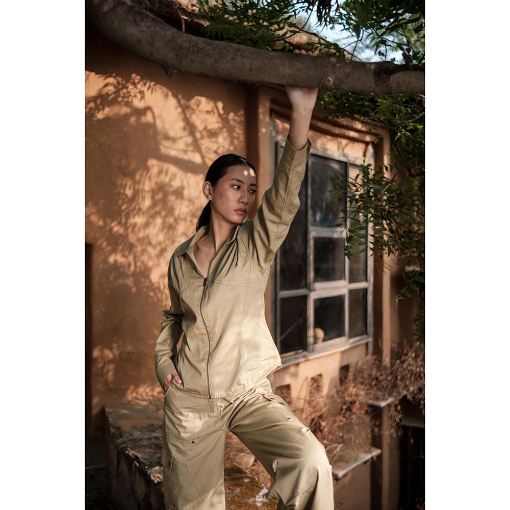 The Terra tribe Khaki Arizona Shirt