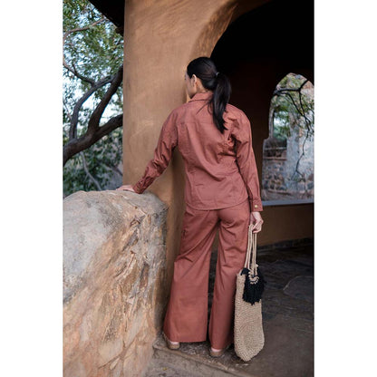 The Terra tribe Brown Arizona Shirt