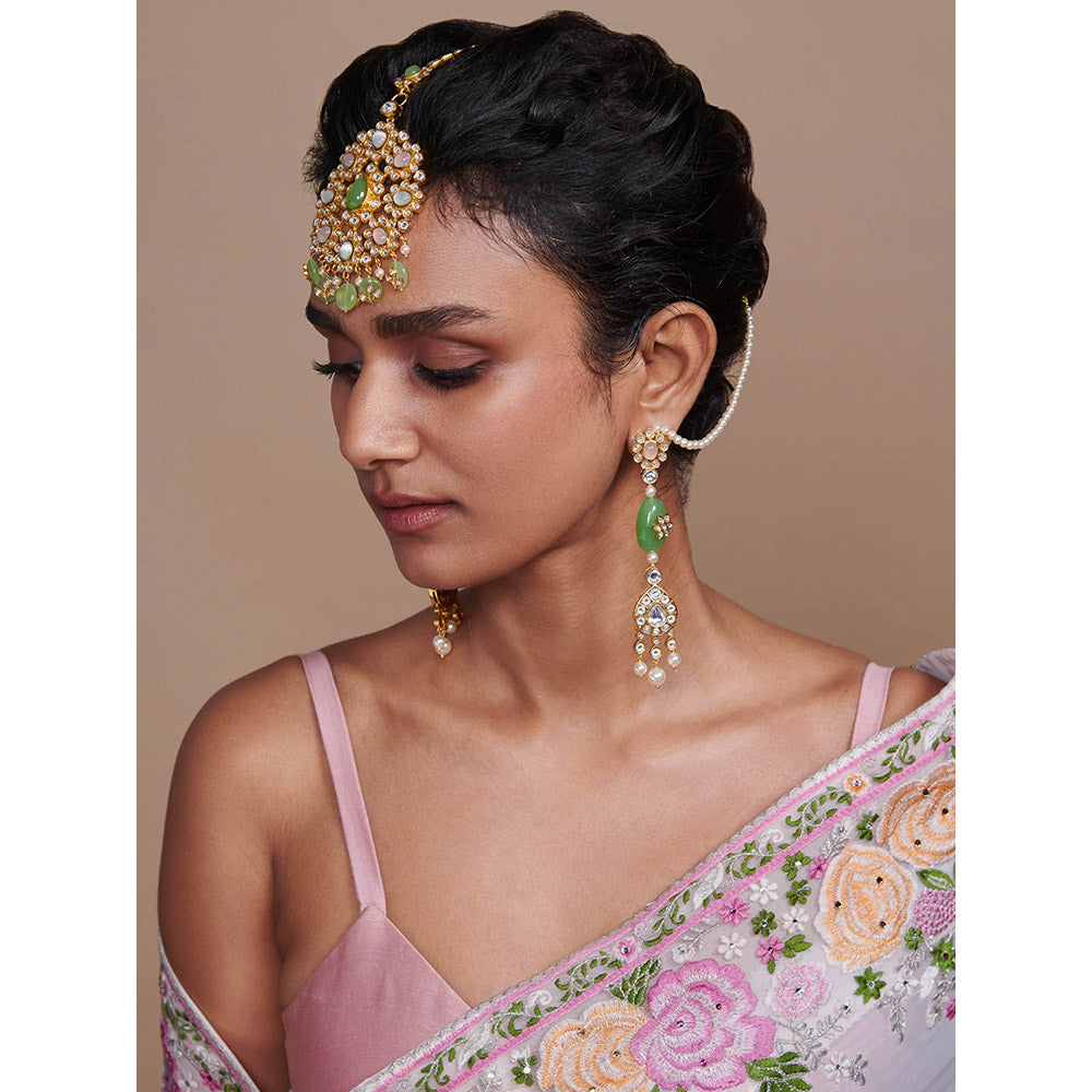 Aulerth Multi-Color Shae Drops Earrings by Suneet Varma