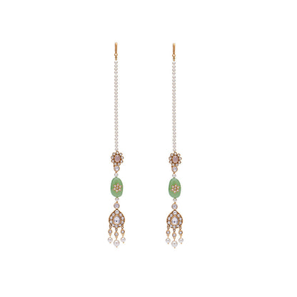 Aulerth Multi-Color Shae Drops Earrings by Suneet Varma