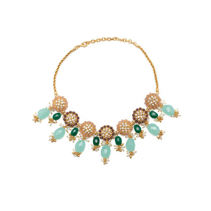 Aulerth Multi-Color Garden Of Eden Necklace by Tribe Amrapali