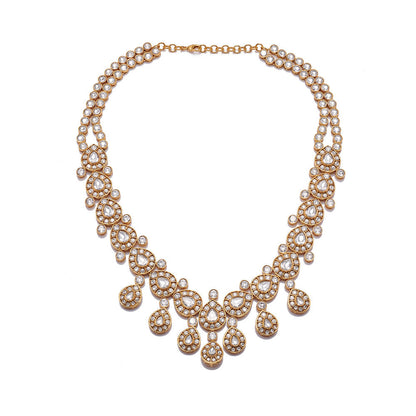 Aulerth White Luna Necklace by Suneet Varma