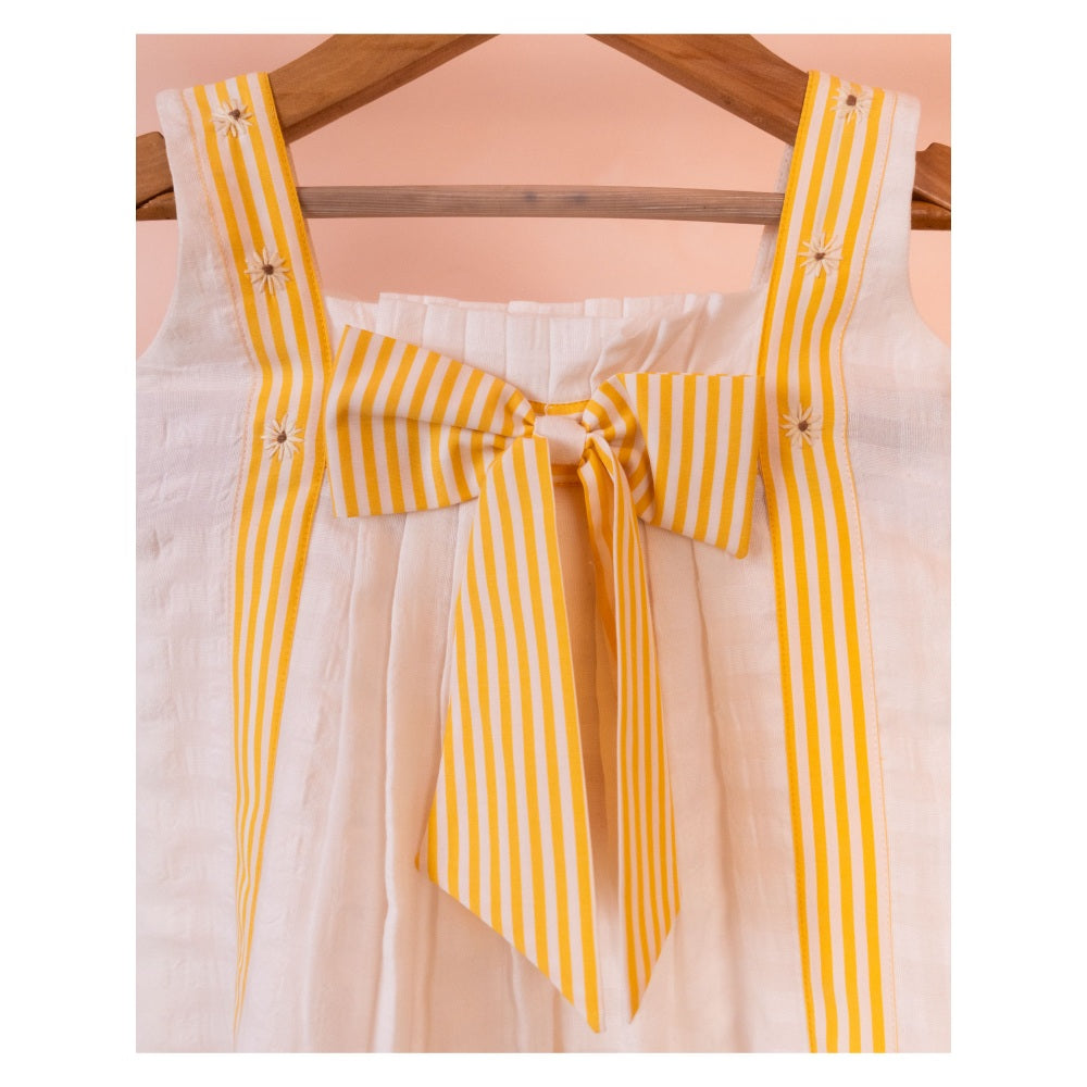 Tilsim by Sagarika Mehrotra White Daisy Delight Dress