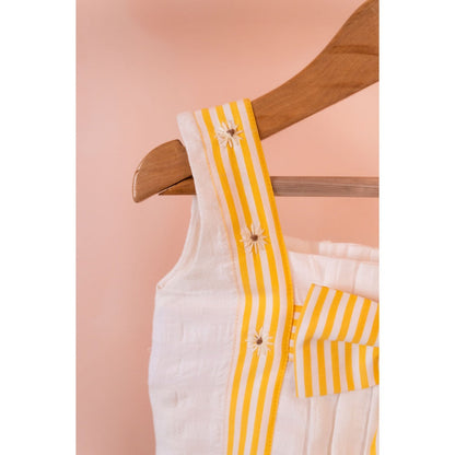 Tilsim by Sagarika Mehrotra White Daisy Delight Dress