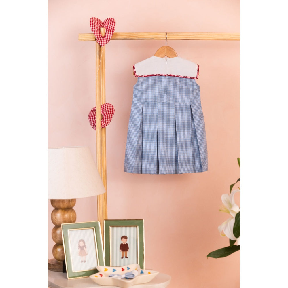 Tilsim by Sagarika Mehrotra Bear Blues Hugs Dress