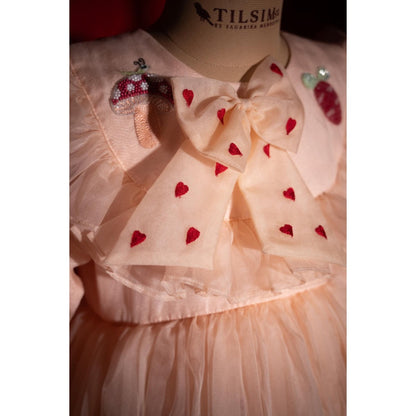Tilsim by Sagarika Mehrotra Peachy Bow Dress