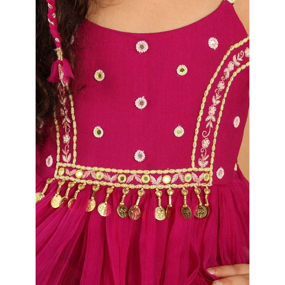 Tilsim by Sagarika Mehrotra Gulabi Grace Gown