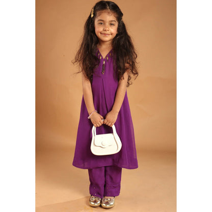 Tilsim by Sagarika Mehrotra Baageecha Zinnia Kurta With Pant