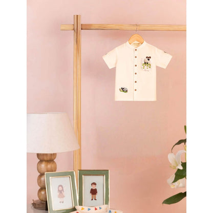 Tilsim by Sagarika Mehrotra Boy Baa-Baa Style Shirt