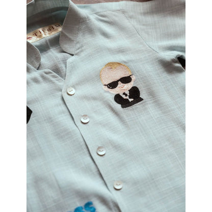 Tilsim by Sagarika Mehrotra Boy Boss Baby Shirt