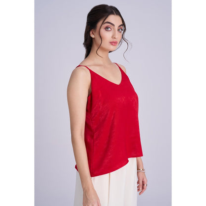 Torsha Red Tank Top