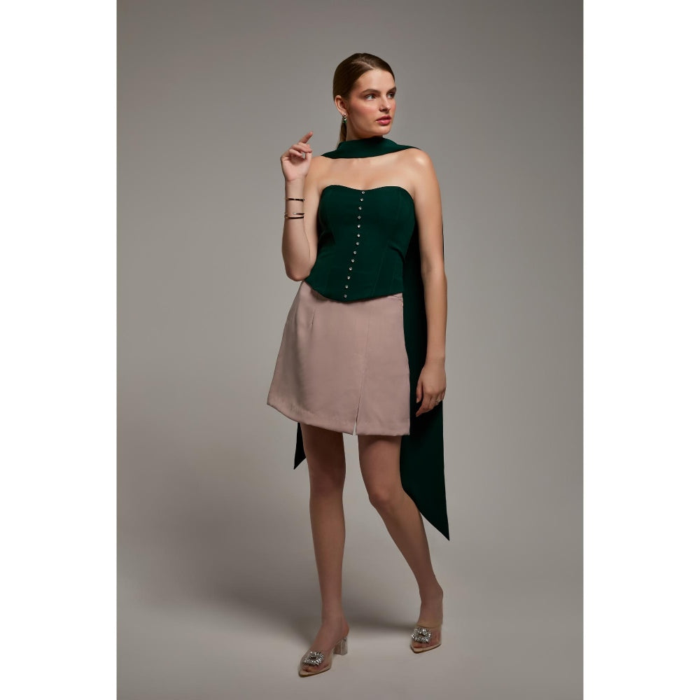 Torsha Green Goddess Corset