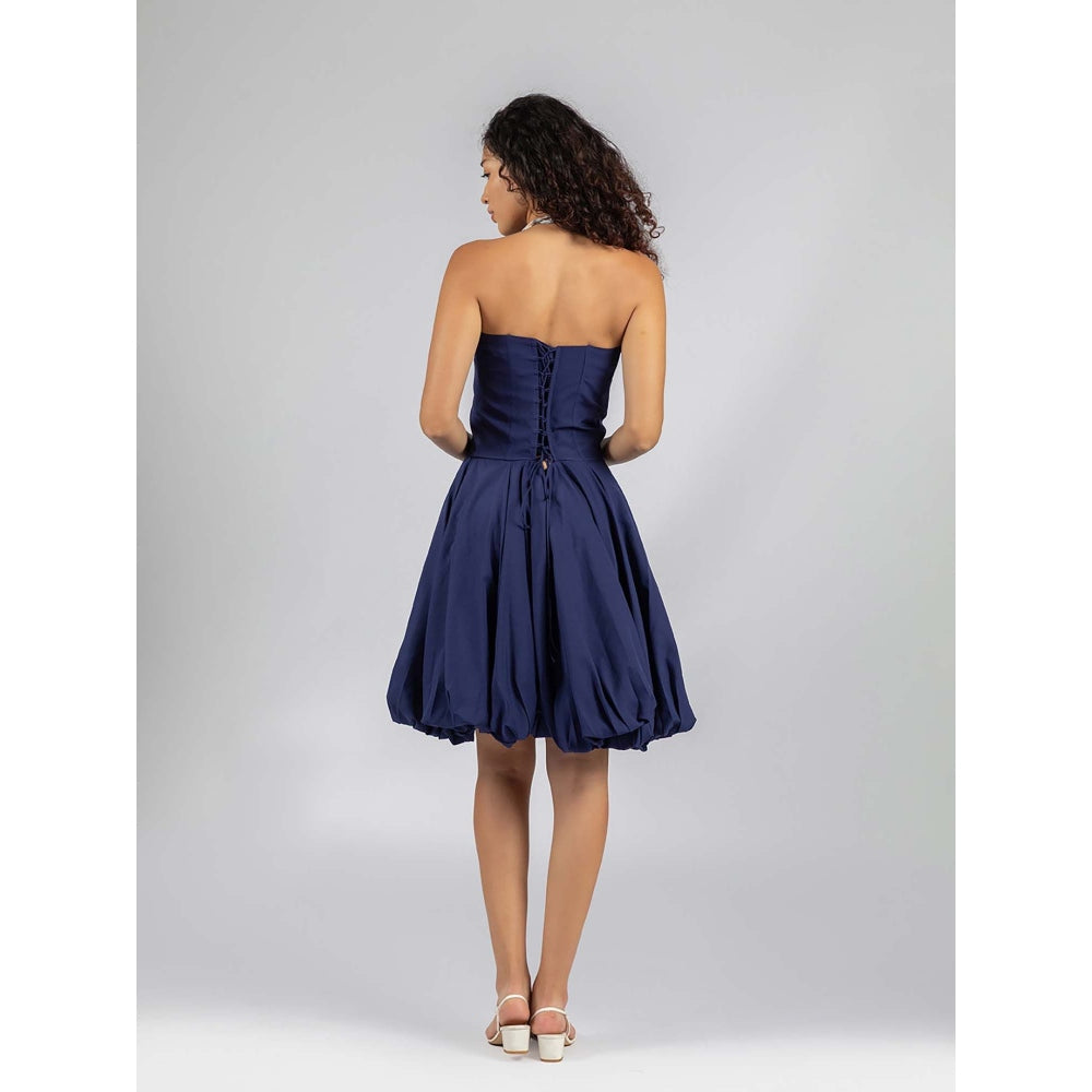 Torsha Blue Bloom Dress