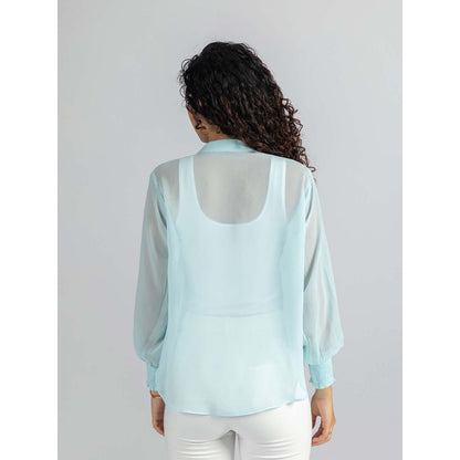 Torsha Blue Blossom Shirt