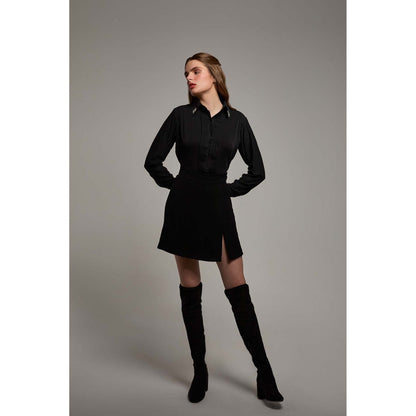 Torsha Mood Swing Black Skorts