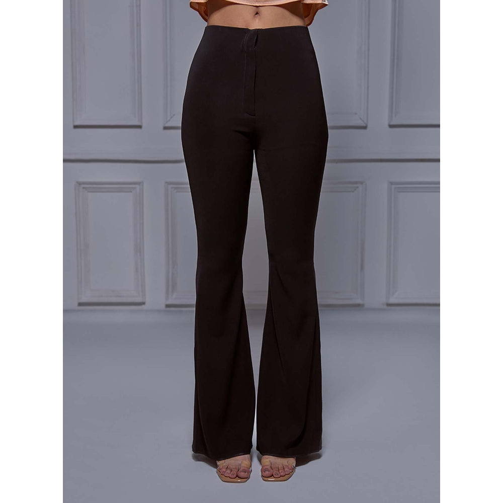 Torsha Black Sculpted Boot Cut Pant