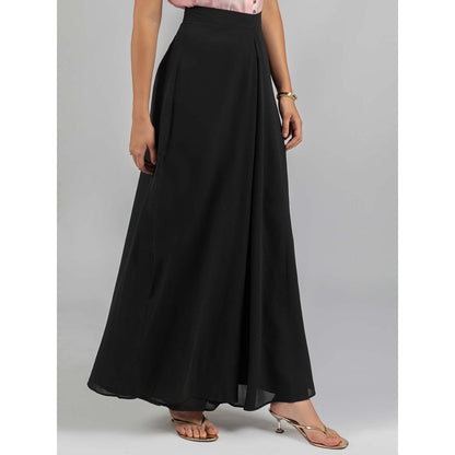 Torsha Black Midnight Flared Palazzo