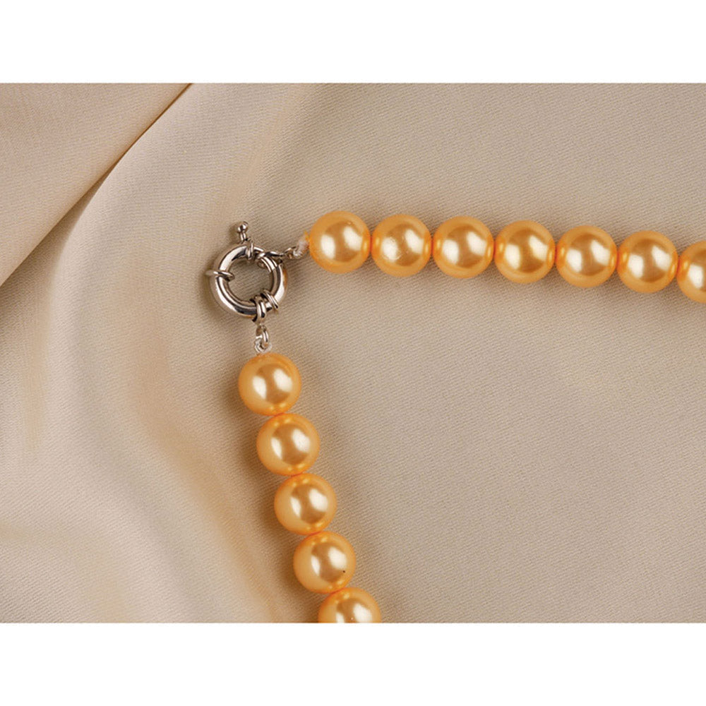 TOTAPARI Gold Glow Necklace with Earrings