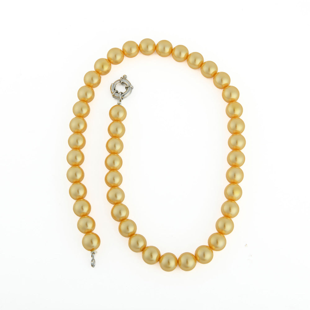 TOTAPARI Gold Glow Necklace with Earrings
