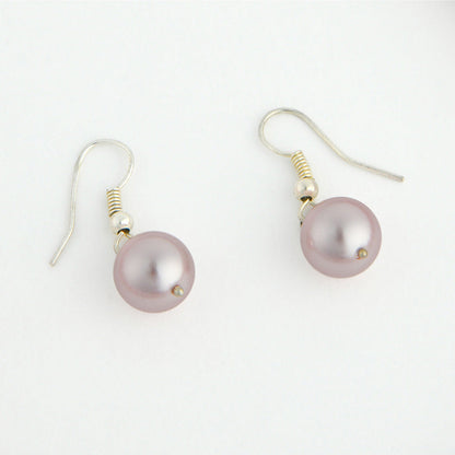 TOTAPARI Passion Pink Pearls Necklace with Earrings