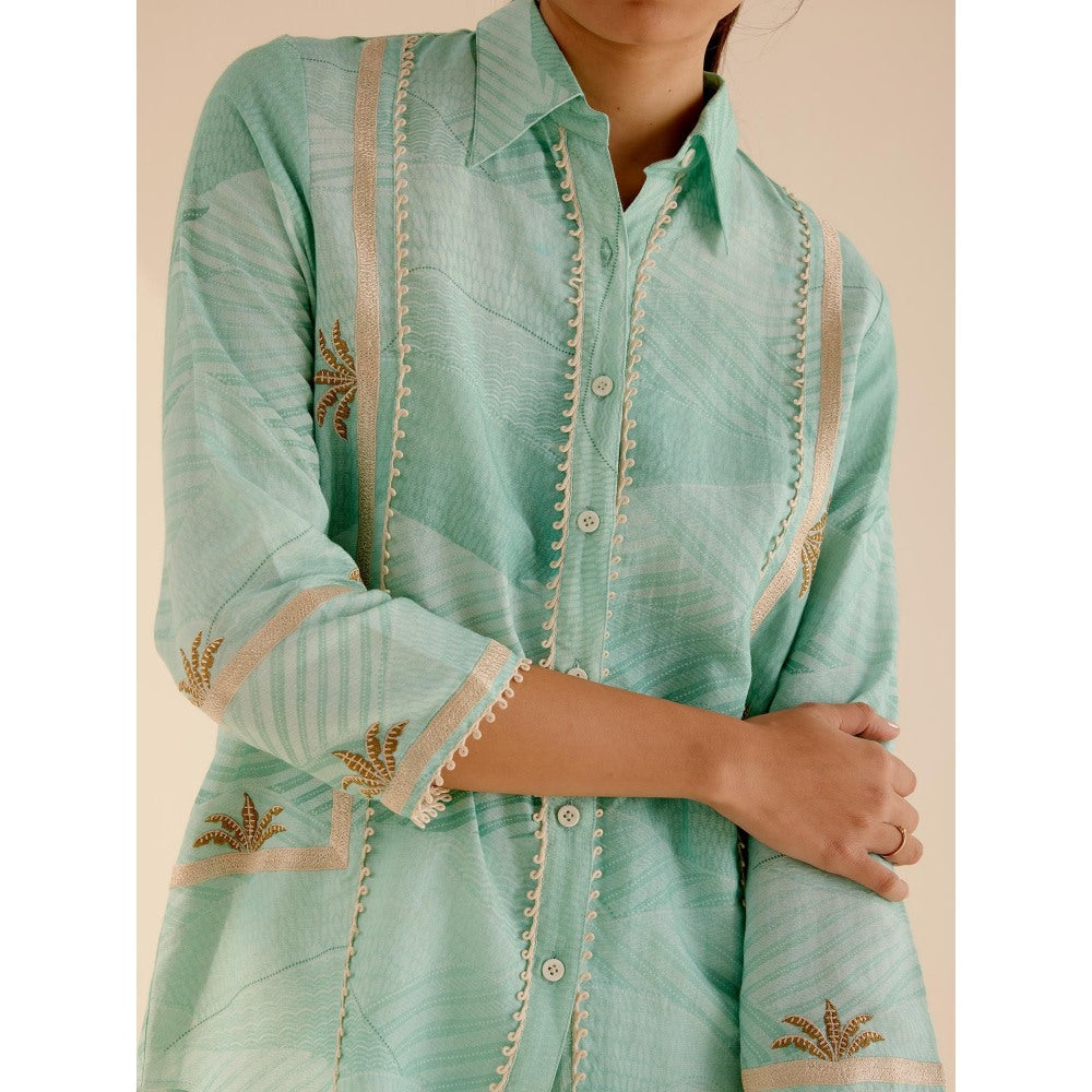 TRISARA Green Paradise Co-Ord (Set of 2)