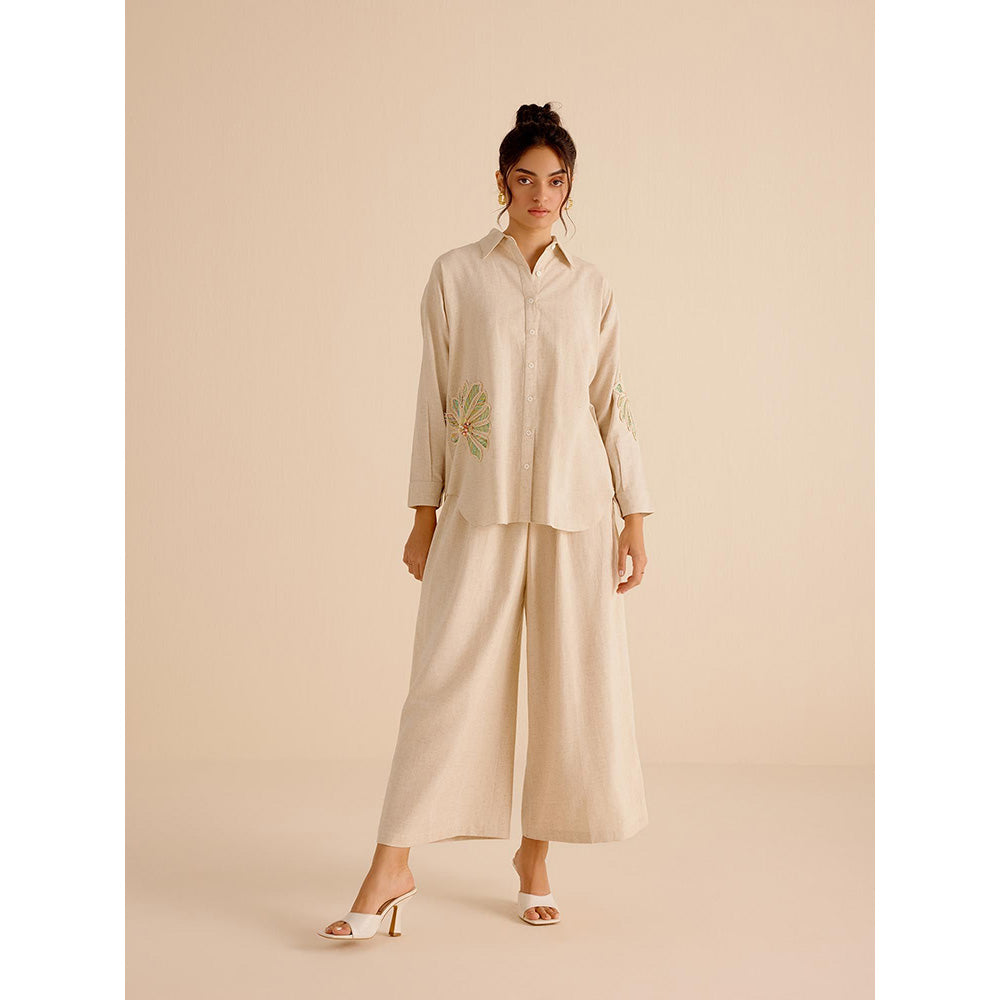 TRISARA Beige Savannah Co-Ord (Set of 2)