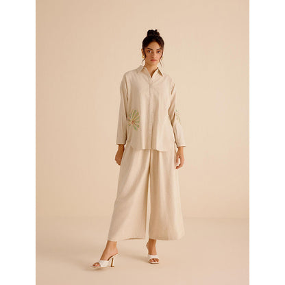 TRISARA Beige Savannah Co-Ord (Set of 2)