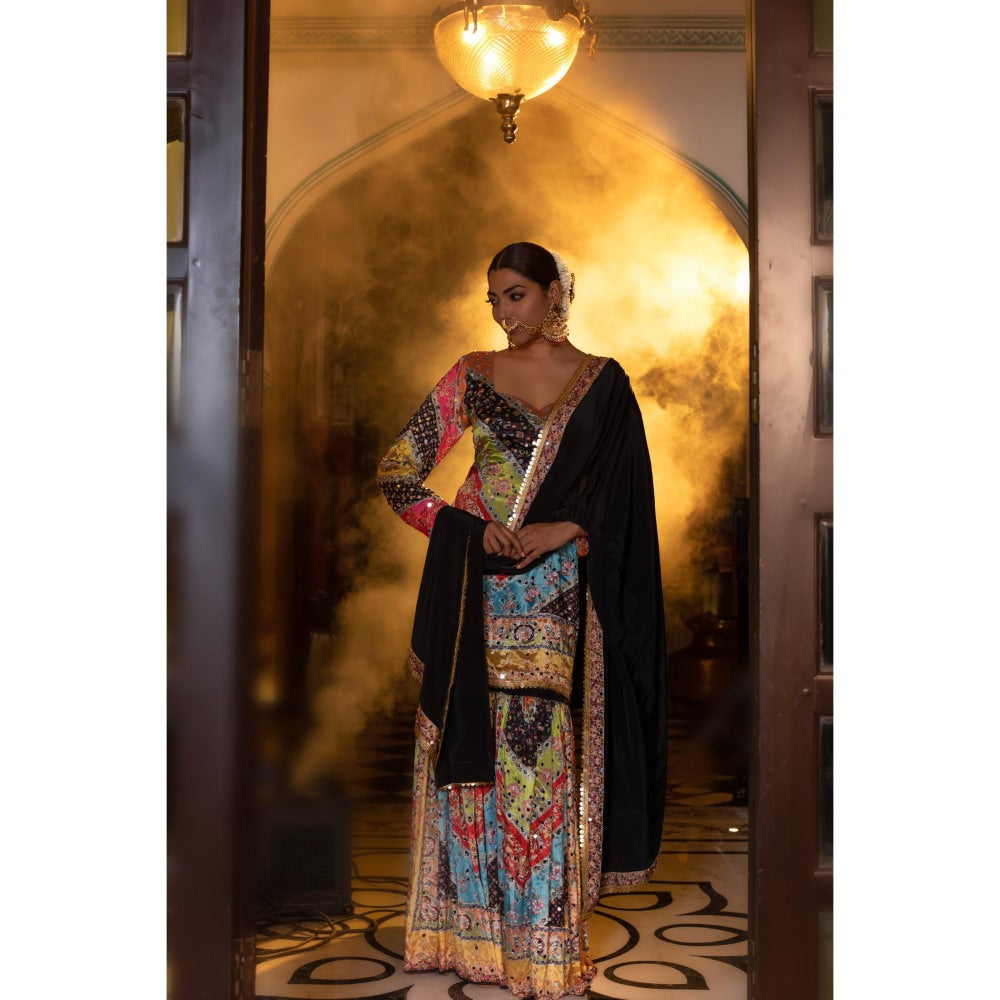 Tussya by Shreya Manah Multi-Color Kurta