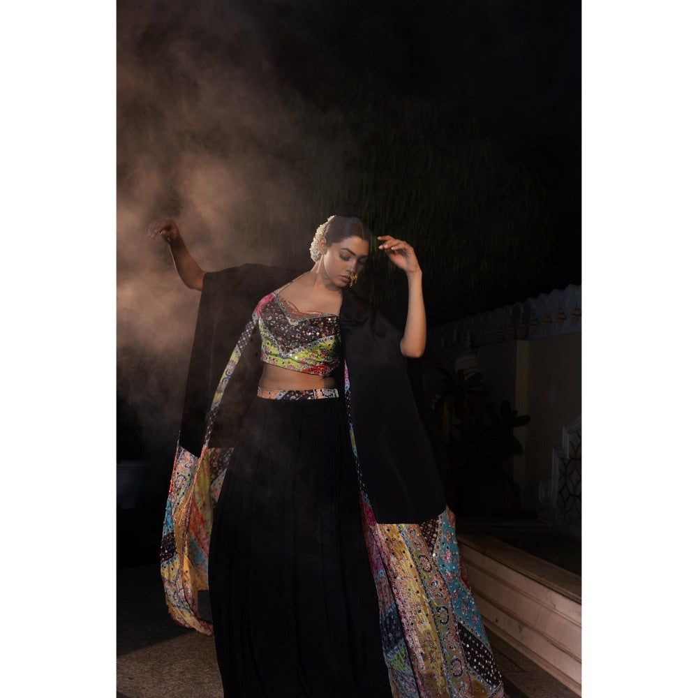 Tussya by Shreya Chitra Multi-Color Blouse