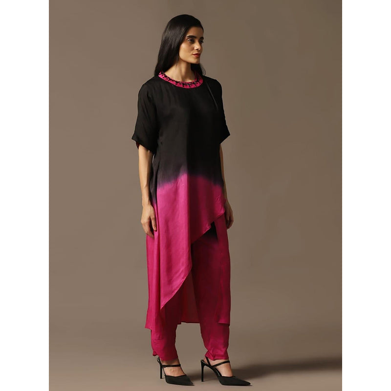 "Two Sisters" by Gyans Multicolour Kurta with Pant (Set of 2)