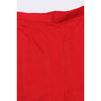 "Two Sisters" by Gyans Women Red Cotton Floral Kurta with Pant and Dupatta