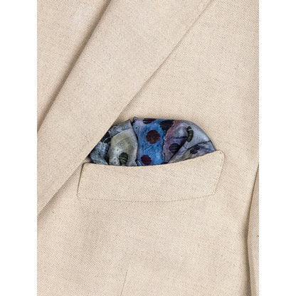 UNALLUME BY NISHA Multi-Colour Printed Pocket Square