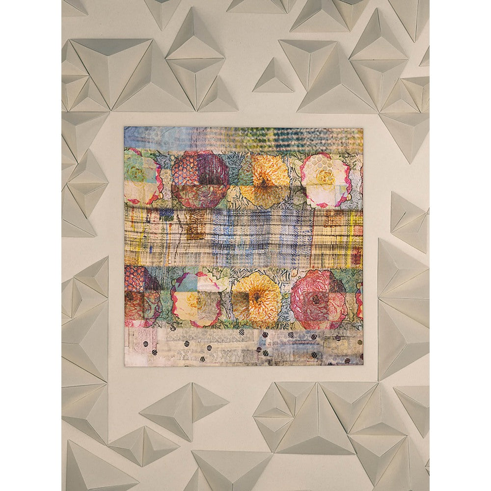 UNALLUME BY NISHA Multi-Colour Floral Pocket Square