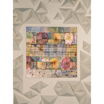 UNALLUME BY NISHA Multi-Colour Floral Pocket Square