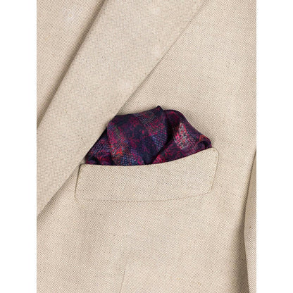 UNALLUME BY NISHA Multi-Colour Printed Pocket Square