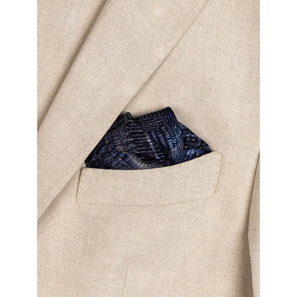 UNALLUME BY NISHA Multi-Colour Printed Pocket Square