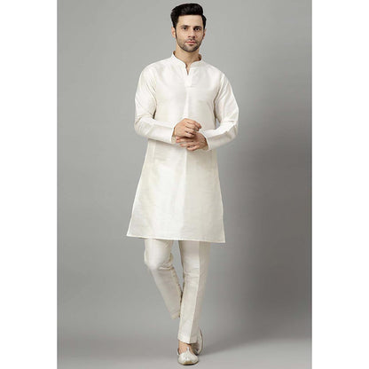 UTSAV FASHION Men Pink Kurta Pant with Jacket