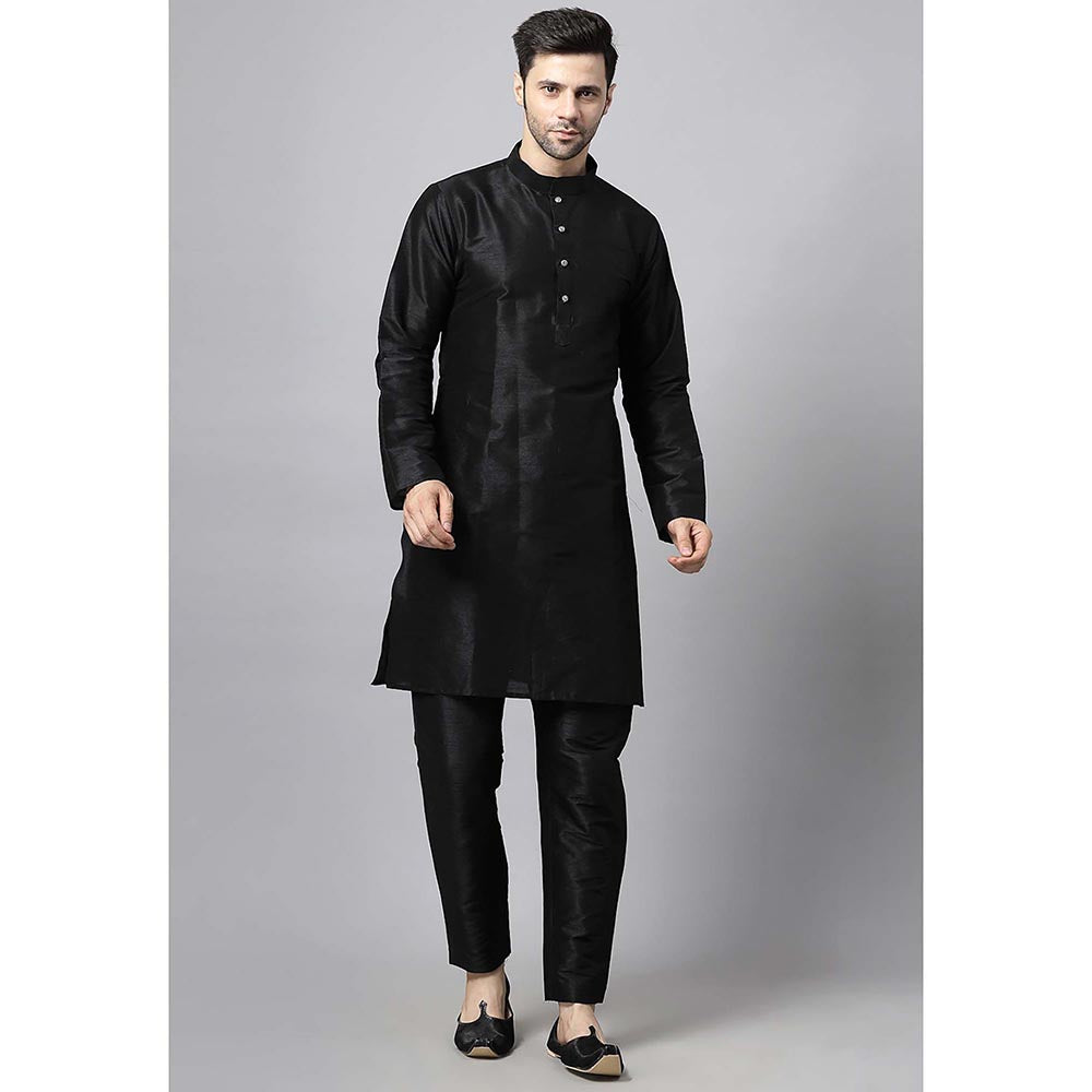 UTSAV FASHION Turquoise Straight Kurta and Pant with Nehru jacket