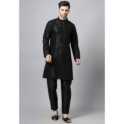 UTSAV FASHION Turquoise Straight Kurta and Pant with Nehru jacket