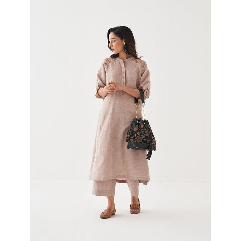 Vaaya Black The Poppy Handheld Bag With Detachable Straps
