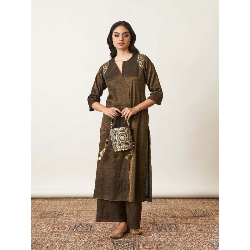 Vaaya Black The Maharani Potli Bag With Detachable Straps