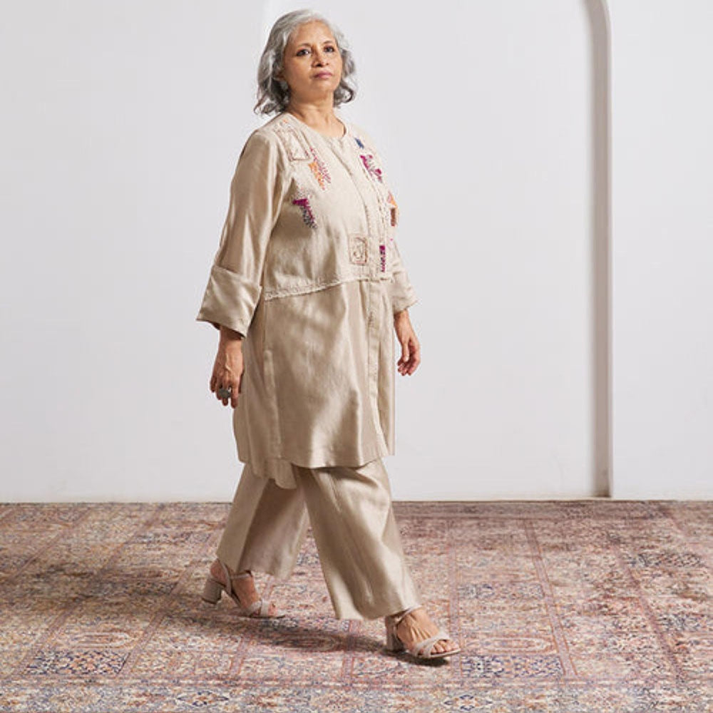 Vaaya Beige Co-Ord Set