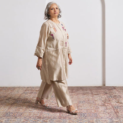Vaaya Beige Co-Ord Set