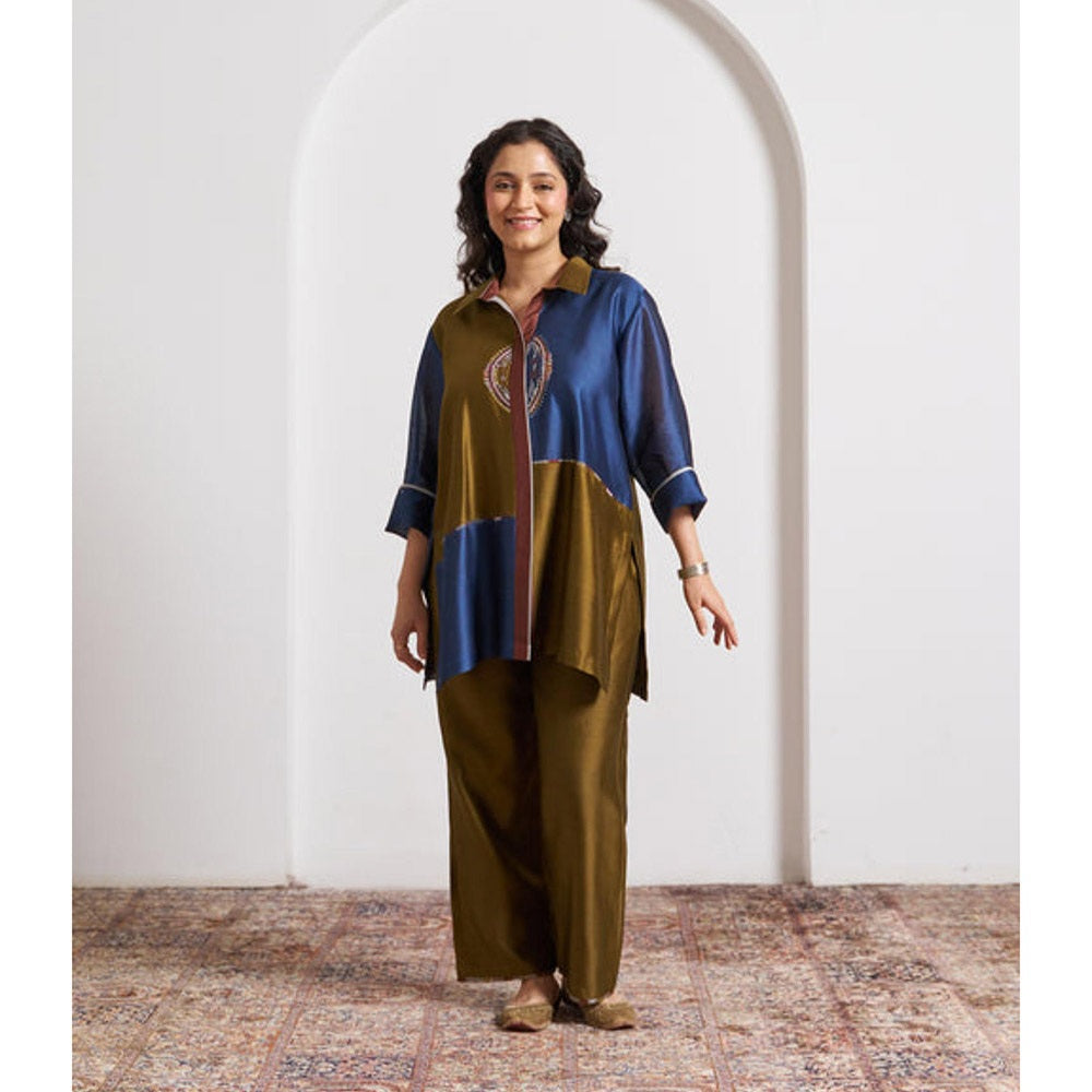 Vaaya The Mosaic Silk Chanderi Co-Ord Set