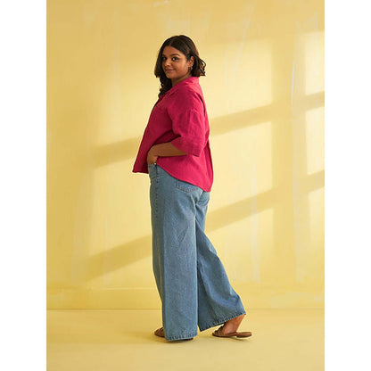 Vaaya Raspberry Hemp Shirt