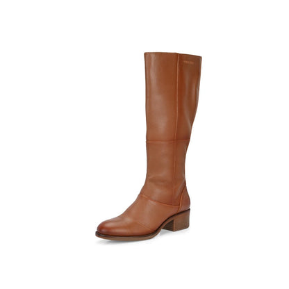 Valentino Women Tan Chelsea Boots