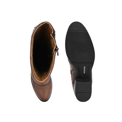 Valentino Women Tan Chelsea Boots