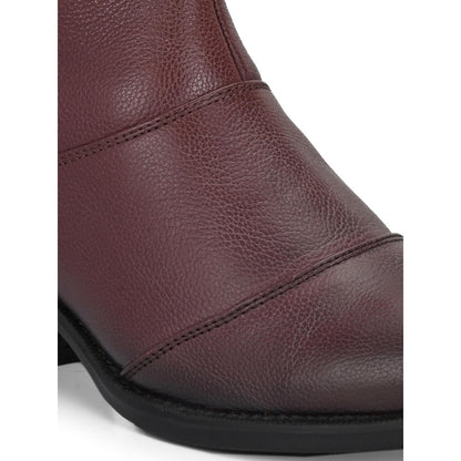 Valentino Women Maroon Chelsea Boots