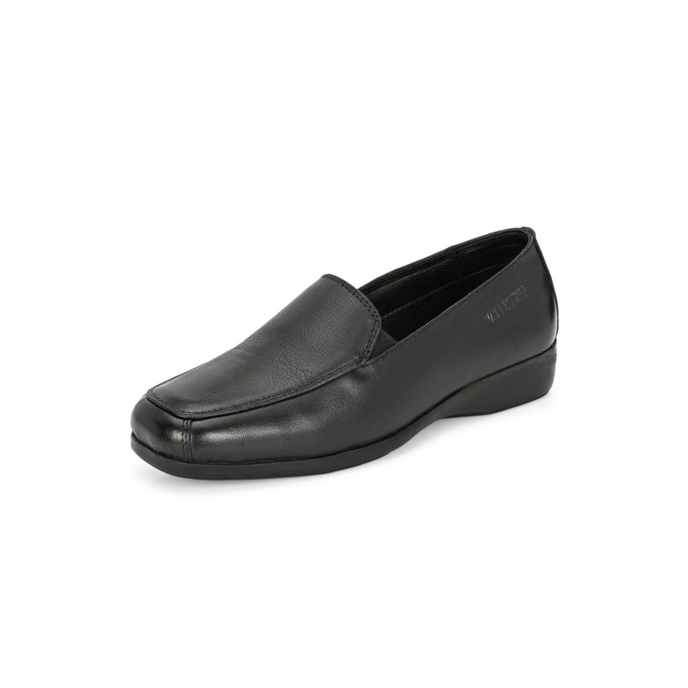 Valentino Women Black Premium Loafers
